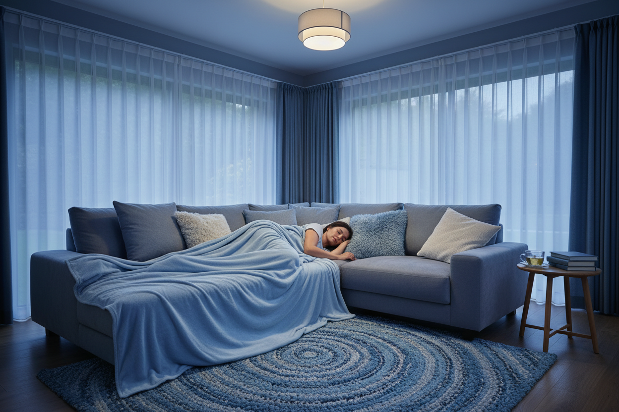 Cozy Cooling Blanket Lifestyle